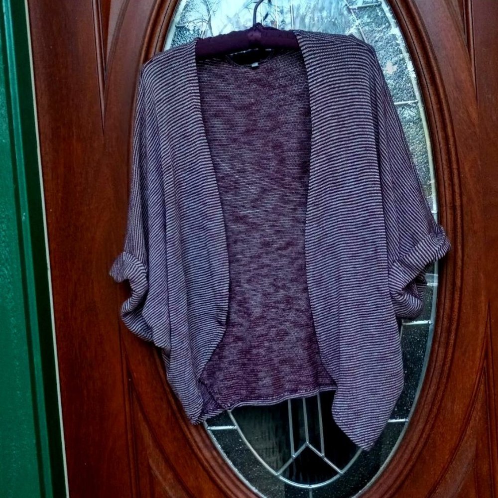 Charlotte Russe Maroon Shrug Size M